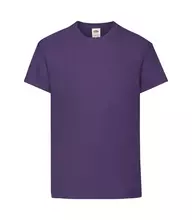 Дитяча легка футболка Original kids FRUIT OF THE LOOM - PE Фіолетовий 098 (2-3)