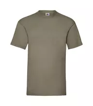 Чоловіча класична футболка FRUIT OF THE LOOM VALUWEIGHT T - 3M Хакі 3XL