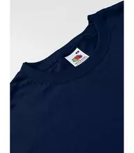 Чоловіча класична футболка FRUIT OF THE LOOM VALUWEIGHT T - AZ Глибокий Темно-Синій S