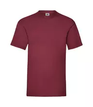Чоловіча класична футболка FRUIT OF THE LOOM VALUWEIGHT T - BX Цегляно-Червоний XL