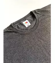 Чоловіча класична футболка FRUIT OF THE LOOM VALUWEIGHT T - HD Темно-Сірий Ретро 2XL