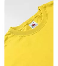 Чоловіча класична футболка FRUIT OF THE LOOM VALUWEIGHT T - K2 Жовтий XL