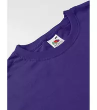 Чоловіча класична футболка FRUIT OF THE LOOM VALUWEIGHT T - PE Фіолетовий XL