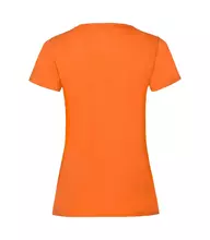 Жіноча класична футболка VALUWEIGHT LADY-FIT FRUIT OF THE LOOM - 44 Оранжевий L