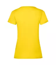 Жіноча класична футболка VALUWEIGHT LADY-FIT FRUIT OF THE LOOM - K2 Жовтий L