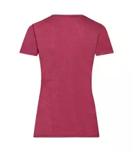 Жіноча класична футболка VALUWEIGHT LADY-FIT FRUIT OF THE LOOM - VH Червоний Ретро L