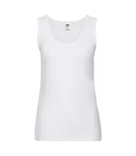 Жіноча майка 100% бавовна VALUEWEIGHT VEST LADY-FIT FRUIT OF THE LOOM - 30 Білий L