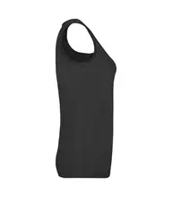 Жіноча майка 100% бавовна VALUEWEIGHT VEST LADY-FIT FRUIT OF THE LOOM - 36 Чорний 2XL