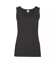 Жіноча майка 100% бавовна VALUEWEIGHT VEST LADY-FIT FRUIT OF THE LOOM - 36 Чорний XL