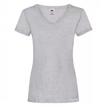 Жіноча футболка з V-подібним вирізом LADY-FIT FRUIT OF THE LOOM - 94 Сіро-Ліловий XL