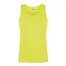 Жіноча спортивна майка Performance LADY-FIT FRUIT OF THE LOOM - XK Яскраво-Жовтий S