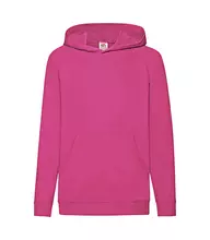 Дитяча толстовка з капюшоном FRUIT OF THE LOOM - 57 Малиновий 152 (12-13)
