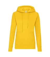 Жіноча толстовка з капюшоном Classic LADY-FIT FRUIT OF THE LOOM - 34 Сонячно-Жовтий M