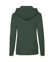 Жіноча толстовка з капюшоном Classic LADY-FIT FRUIT OF THE LOOM - 38 Темно-Зелений S