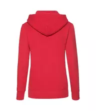 Жіноча толстовка з капюшоном Classic LADY-FIT FRUIT OF THE LOOM - 40 Червоний XS