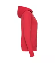 Жіноча толстовка з капюшоном Classic LADY-FIT FRUIT OF THE LOOM - 40 Червоний M