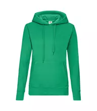 Жіноча толстовка з капюшоном Classic LADY-FIT FRUIT OF THE LOOM - 47 Яскраво-Зелений 2XL