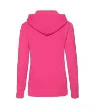 Жіноча толстовка з капюшоном Classic LADY-FIT FRUIT OF THE LOOM - 57 Малиновий L