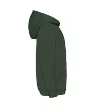 Дитяча тепла толстовка з капюшоном FRUIT OF THE LOOM - 38 Темно-Зелений 128 (7-8)