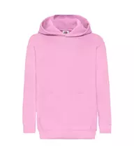 Дитяча тепла толстовка з капюшоном FRUIT OF THE LOOM - 52 Світло-Рожевий 098 (2-3)