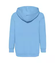 Дитяча тепла толстовка з капюшоном FRUIT OF THE LOOM - YT Небесно-Блакитний 152 (12-13)