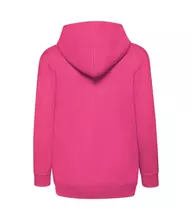 Дитяча толстовка з капюшоном на замку Classic FRUIT OF THE LOOM - 57 Малиновий 140 (9-11)