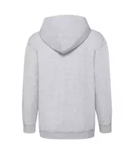 Дитяча толстовка з капюшоном на замку Classic FRUIT OF THE LOOM - 94 Сіро-Ліловий 116 (5-6)