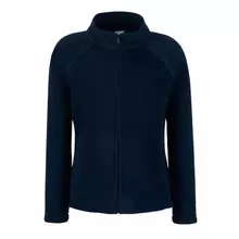 Жіноча флісова кофта на замку Full zip LADY-FIT FRUIT OF THE LOOM - AZ Глибокий Темно-Синій XS