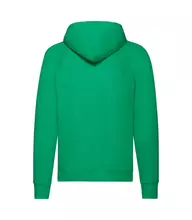 Чоловіча легка толстовка з капюшоном  Lightweight FRUIT OF THE LOOM - 47 Яскраво-Зелений 4XL