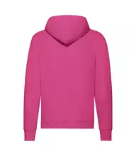 Чоловіча легка толстовка з капюшоном  Lightweight FRUIT OF THE LOOM - 57 Малиновий M