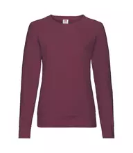 Жіночий легкий реглан LADY-FIT FRUIT OF THE LOOM - 41 Бордовий XS