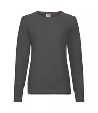 Жіночий легкий реглан LADY-FIT FRUIT OF THE LOOM - GL Світлий Графіт M