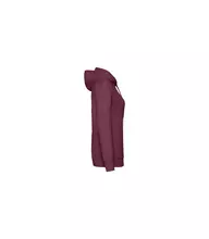 Жіноча легка толстовка з капюшоном LADY-FIT FRUIT OF THE LOOM - 41 Бордовий S