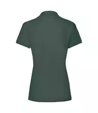 Жіноче поло Premium LADY-FIT FRUIT OF THE LOOM - TM Темно-Зелений 2XL