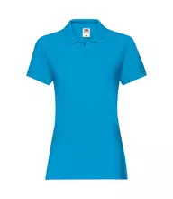 Жіноче поло Premium LADY-FIT FRUIT OF THE LOOM - ZU Ультрамарин S