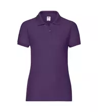 Жіноче поло 65/35 LADY-FIT FRUIT OF THE LOOM - PE Фіолетовий S