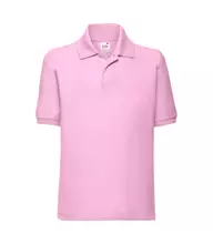 Дитяче поло 65/35 FRUIT OF THE LOOM - 52 Світло-Рожевий 092 (1-2)