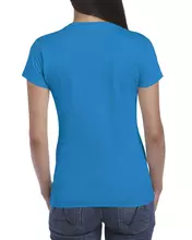 Жіноча футболка SOFTSTYLE  GILDAN - G-ZU Ультрамарин S 153 г/м.кв.