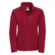 Жіноча флісова кофта на замку Full Zip RUSSELL - Red (Червоний) L