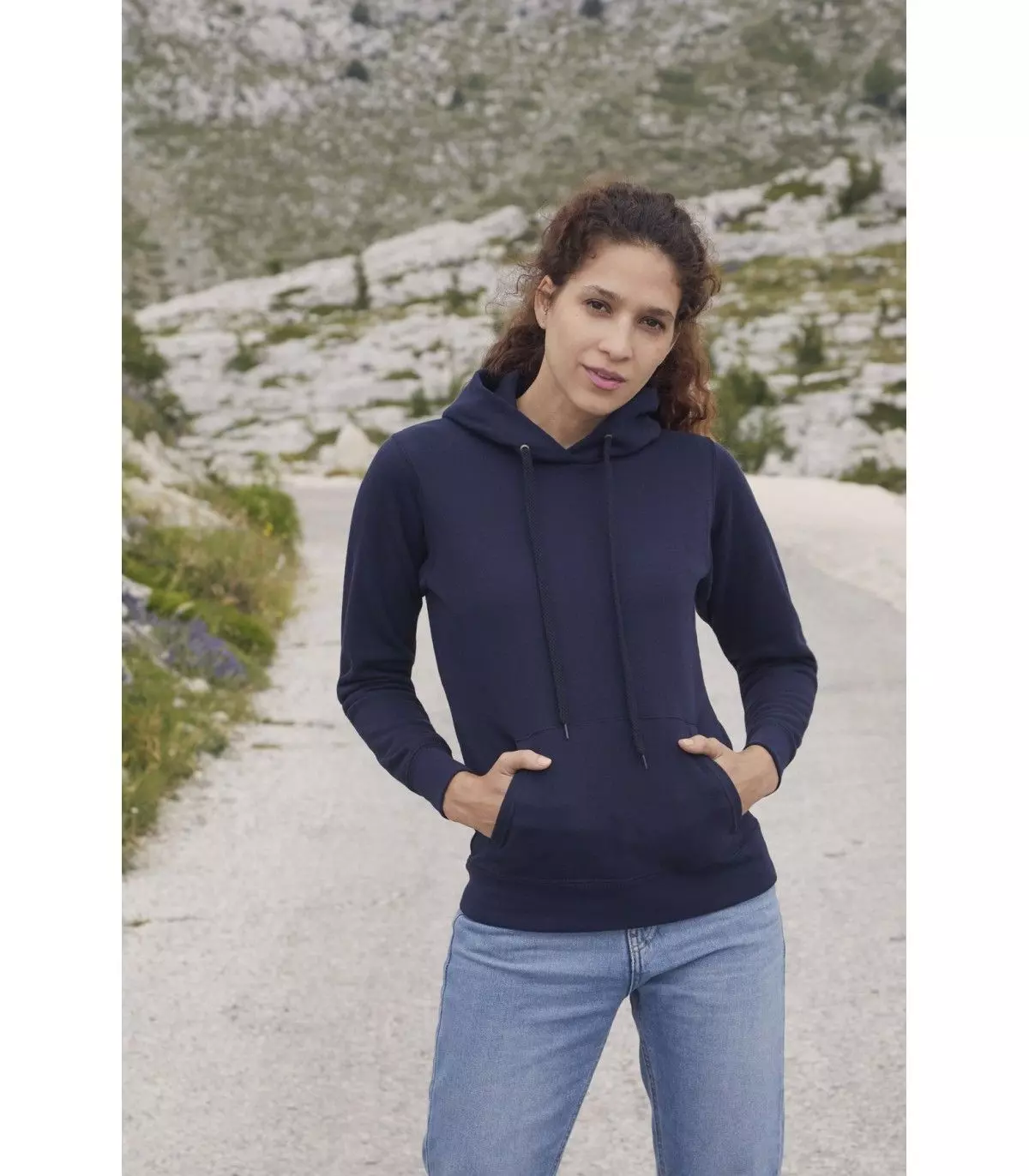 Жіноча толстовка з капюшоном Classic LADY-FIT FRUIT OF THE LOOM