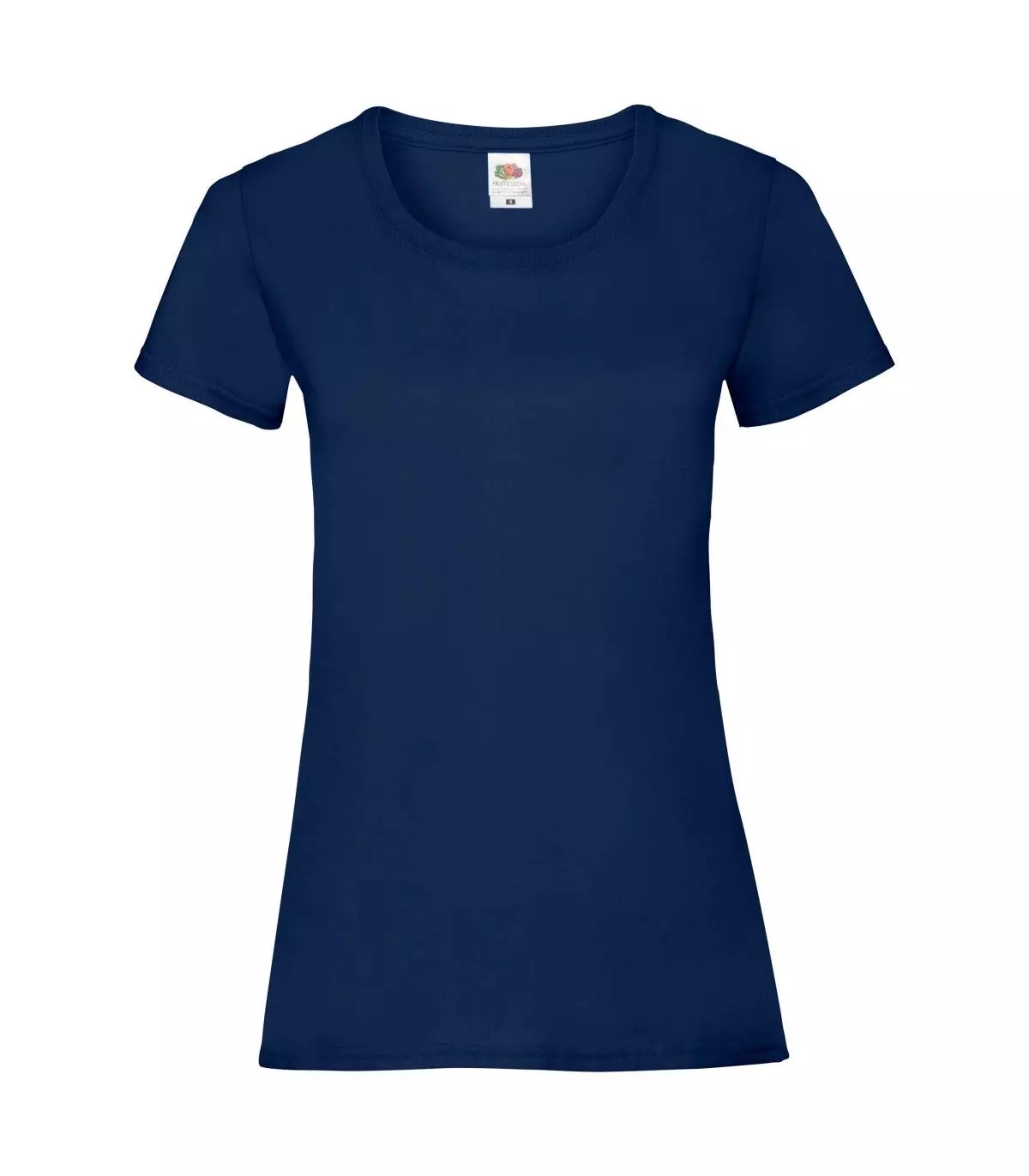Жіноча класична футболка VALUWEIGHT LADY-FIT FRUIT OF THE LOOM - 32 Темно-Синій XS
