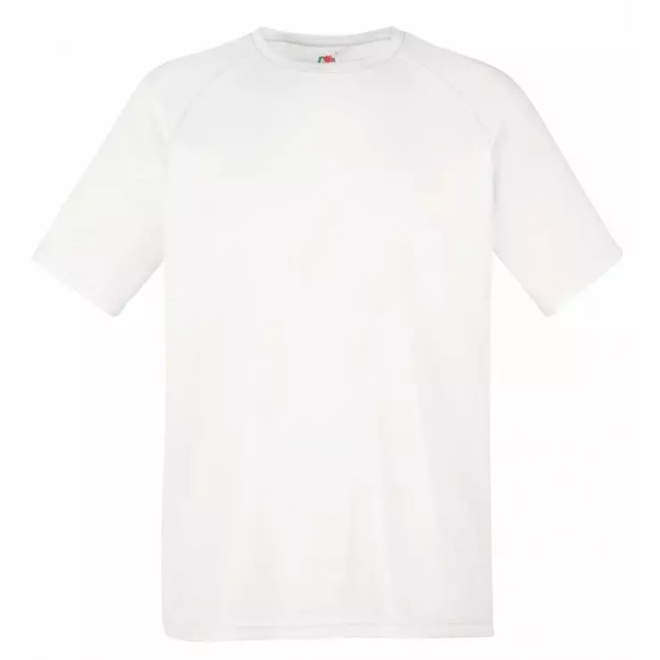 Чоловіча спортивна футболка Performance T FRUIT OF THE LOOM - 30 Білий S