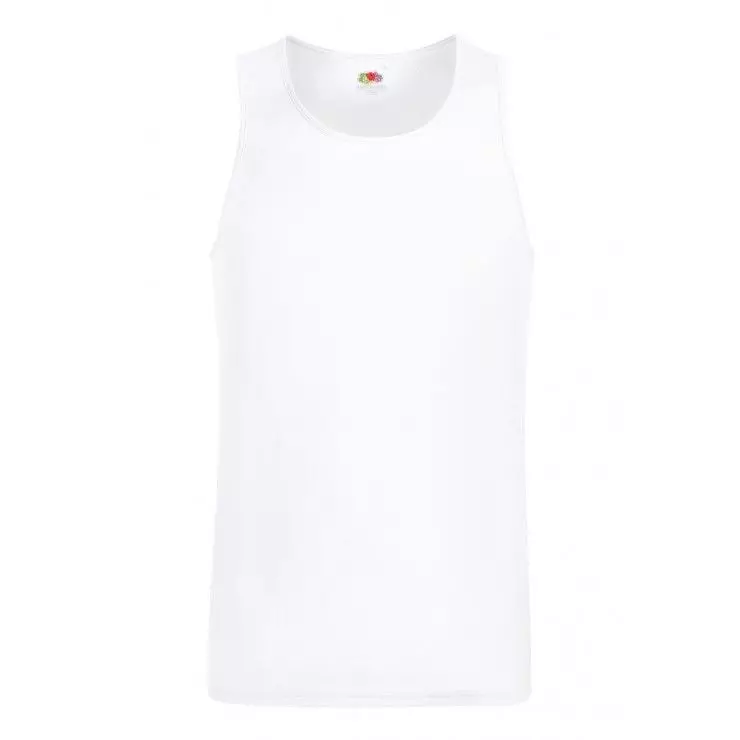 Чоловіча спортивна майка Performance FRUIT OF THE LOOM - 30 Білий 5XL