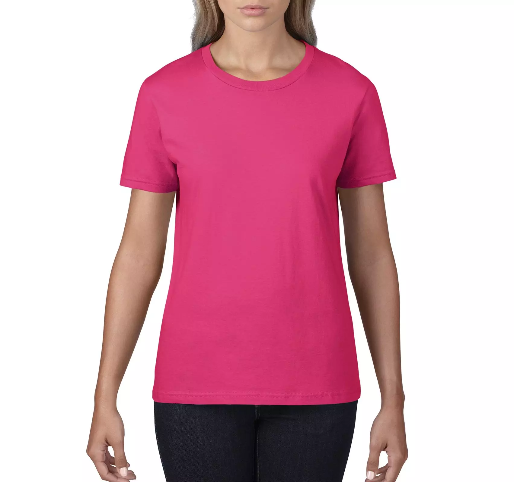 Жіноча футболка Premium Cotton GILDAN